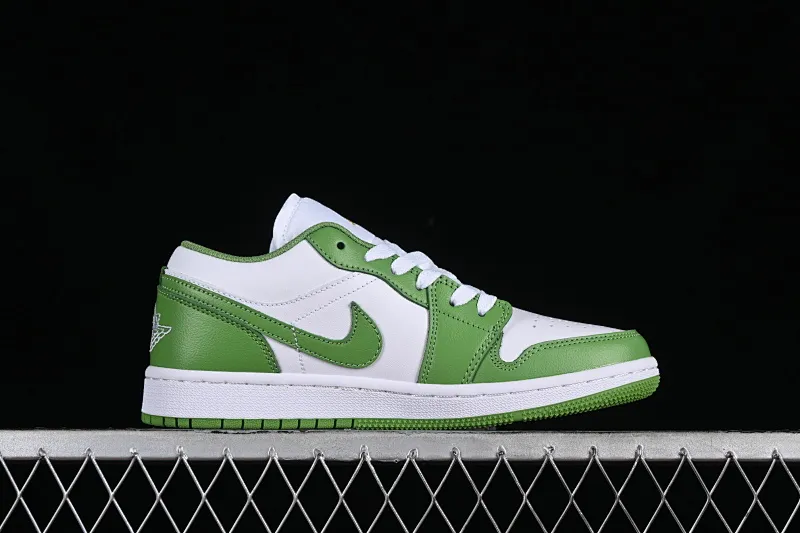 All categories Air Jordan Jordan series basketball shoes Air Jordan 1 Low Air Jordan 1 Low AJ1 Joe 1 white green low-top cultural basketball shoes HF4823-100